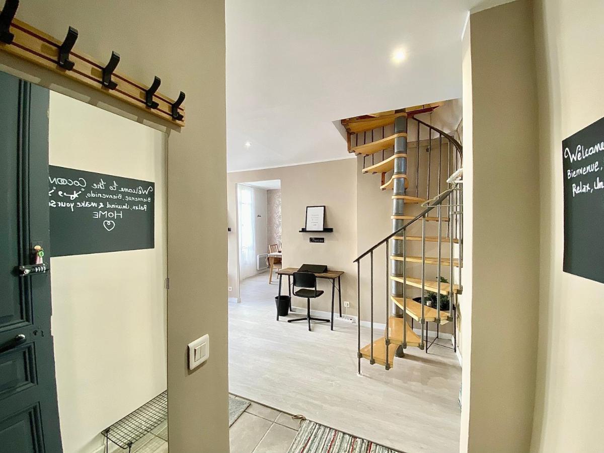 Lovely & Cozy Duplex Heart Of Nice With Bathtub! Buitenkant foto