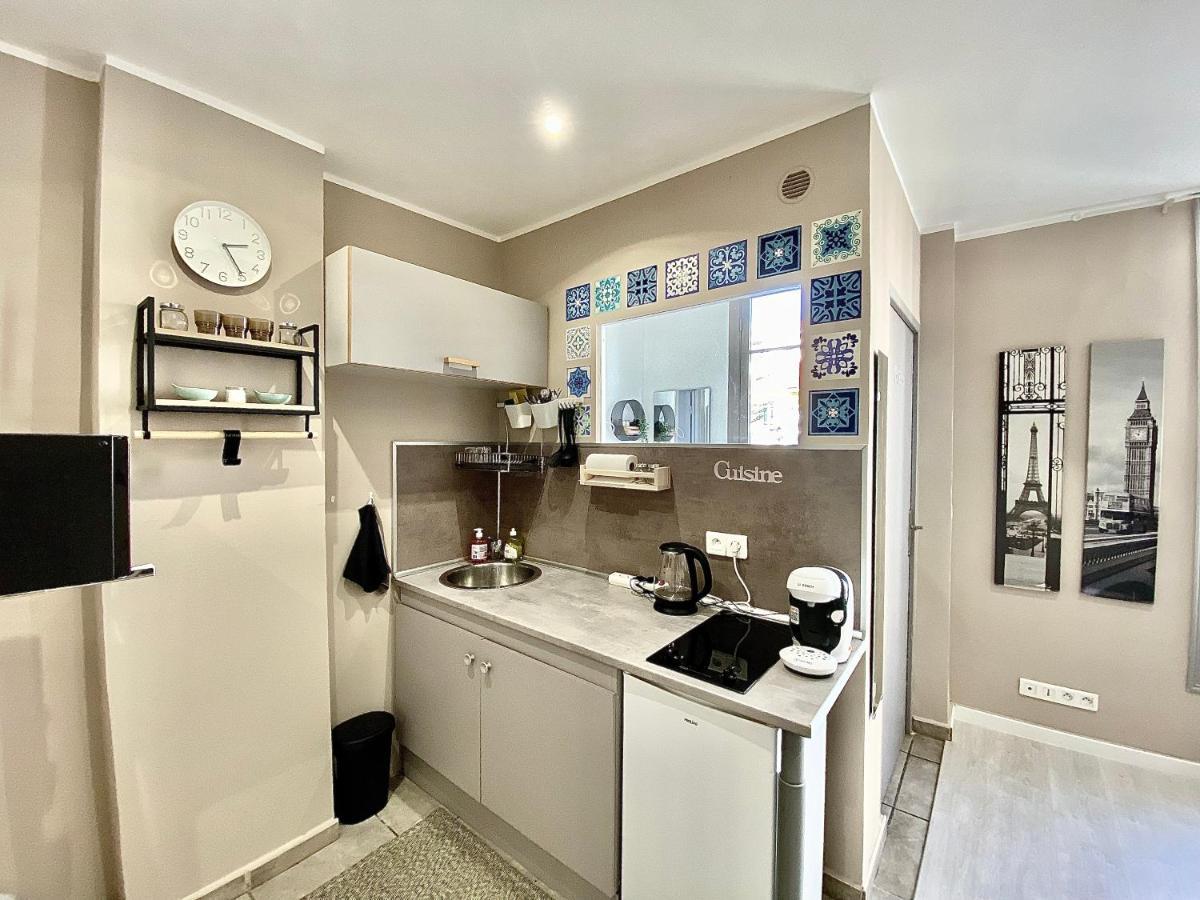 Lovely & Cozy Duplex Heart Of Nice With Bathtub! Buitenkant foto